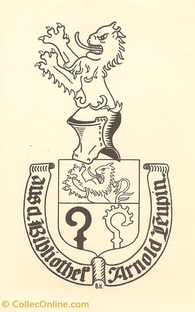 vieux papiers ex libris leupin