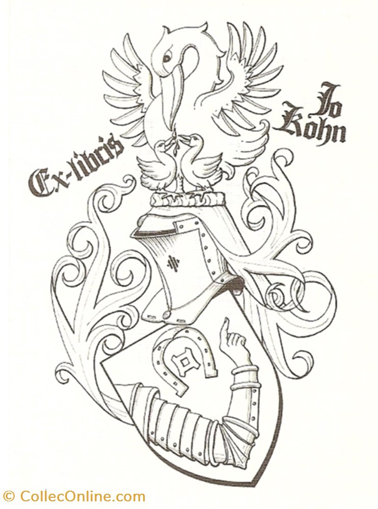 documents anciens ex libris kohn