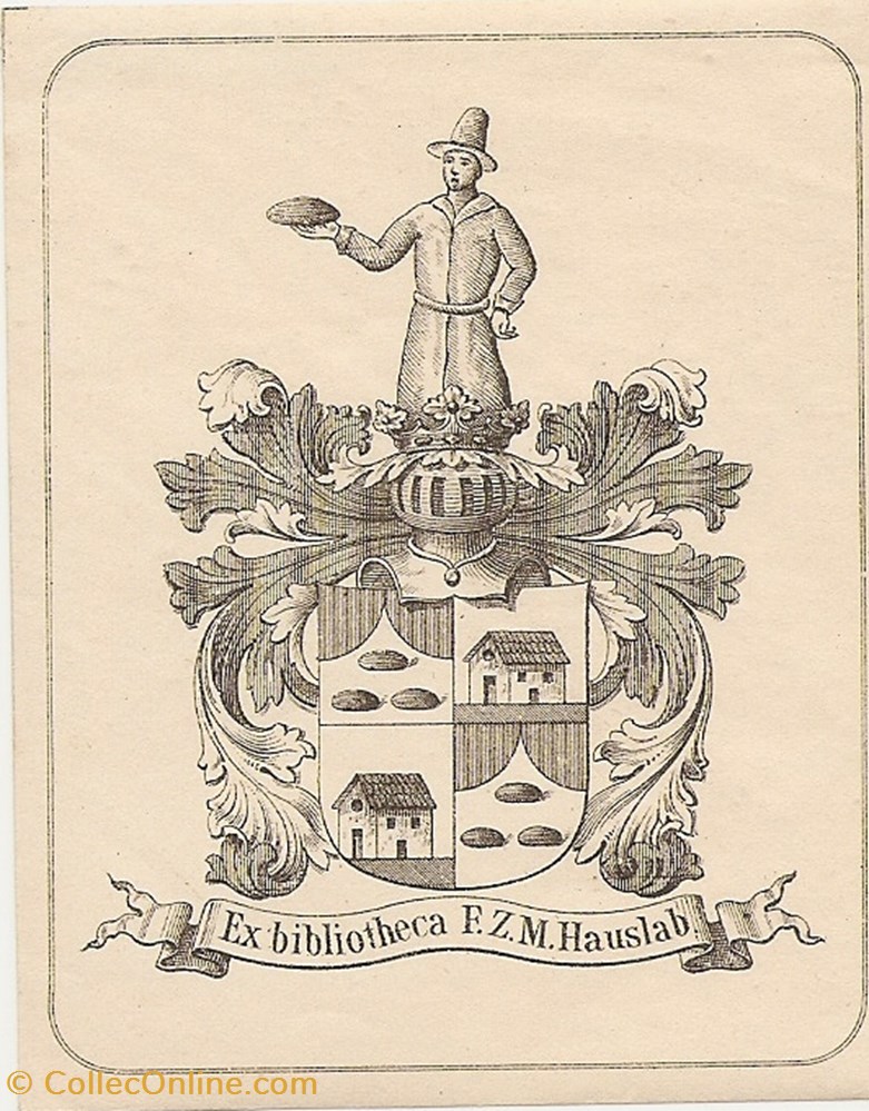 vieux papier ex libri hauslab