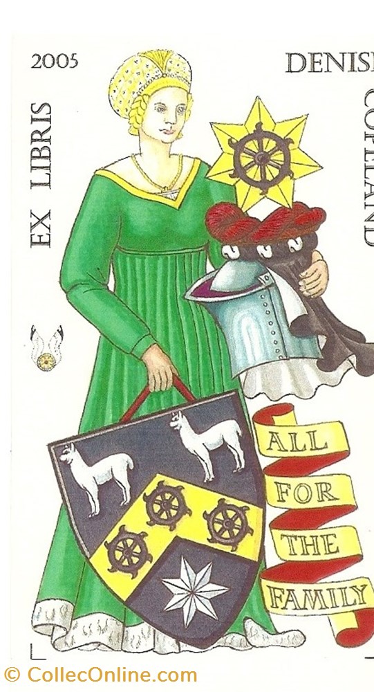 vieux papier ex libri copeland