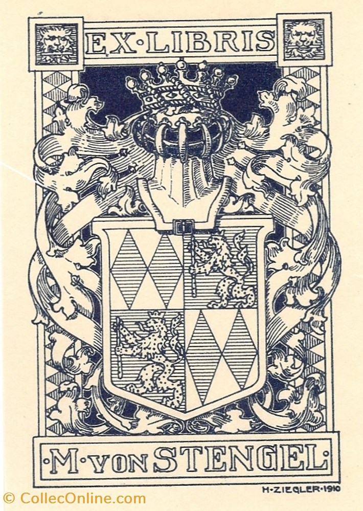 vieux papier ex libri stengel