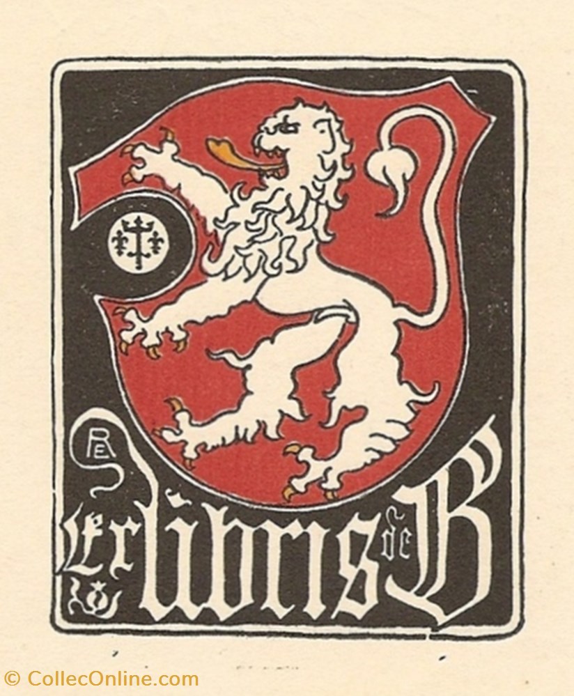 vieux papiers ex libris b braux