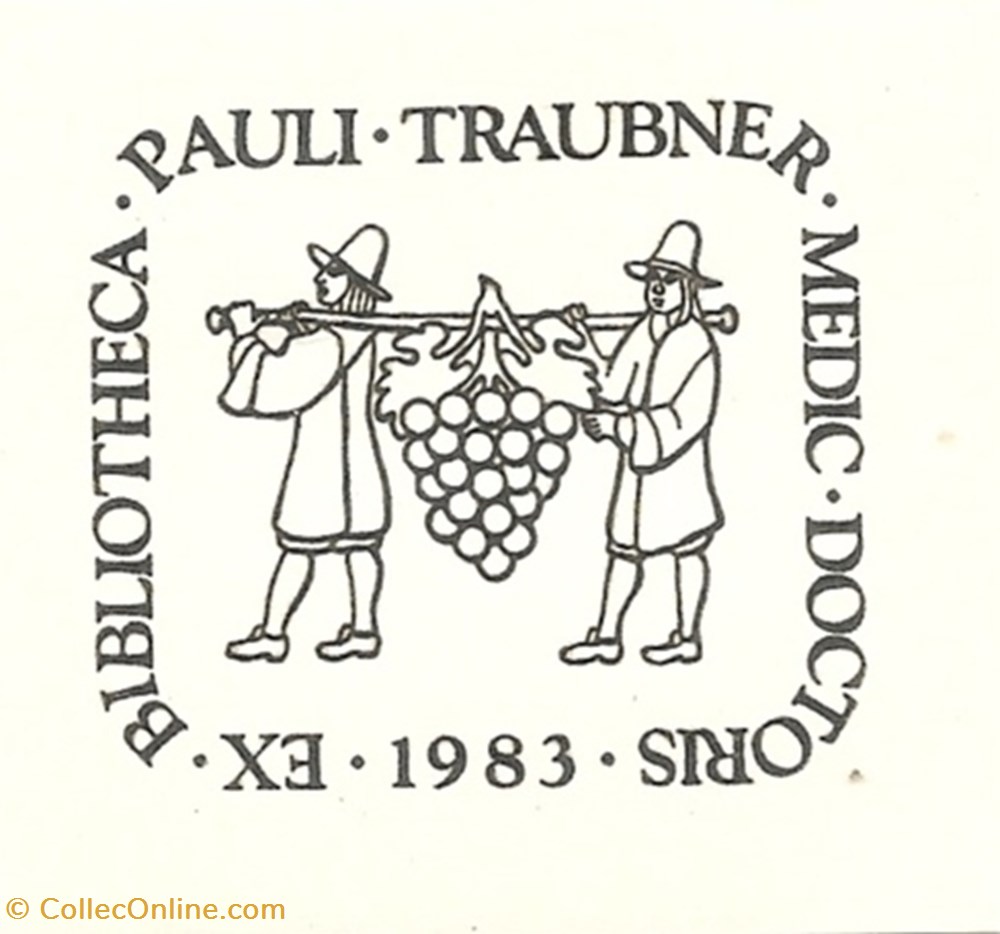 vieux papier ex libri traubner