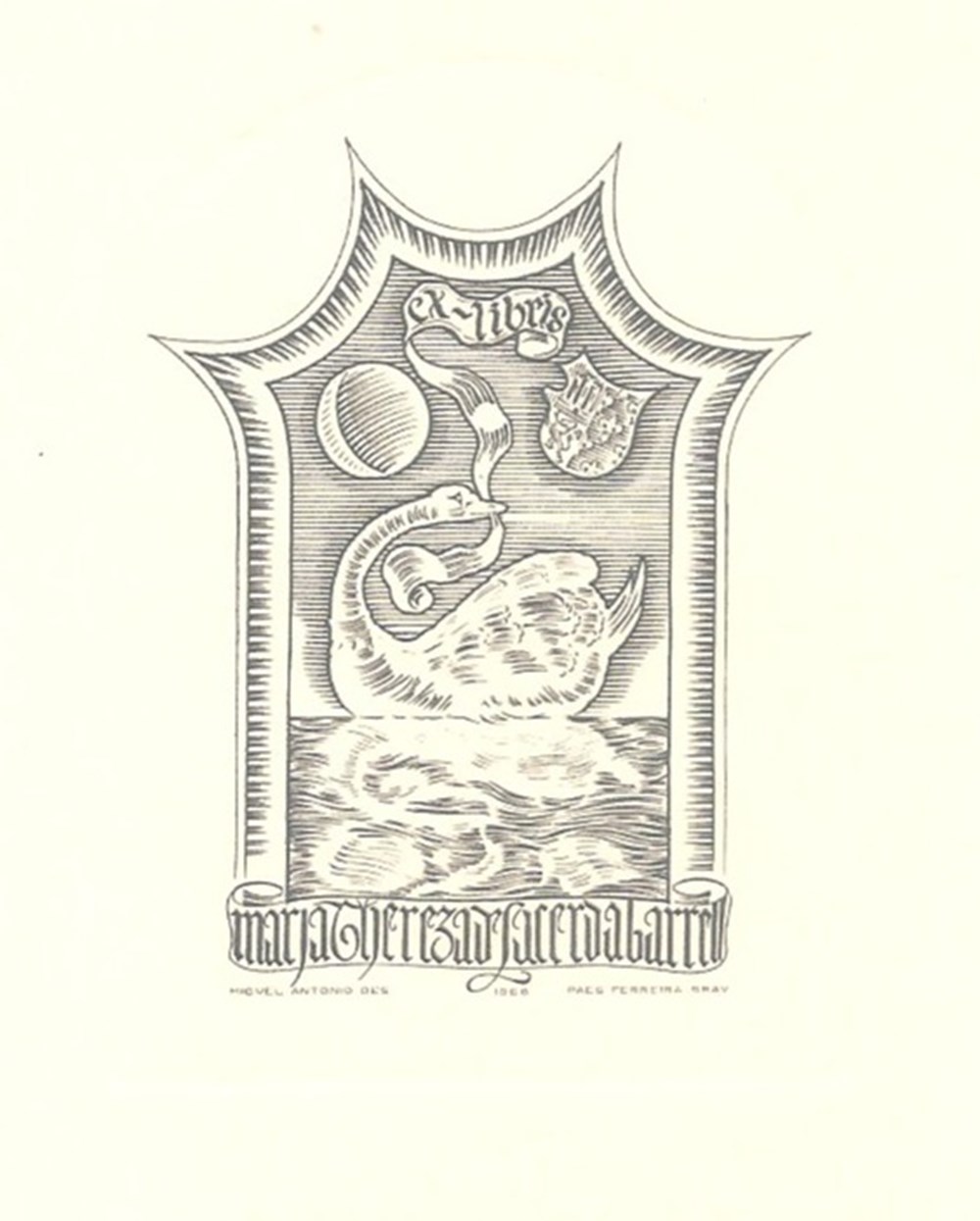 documents anciens ex libris lacerda