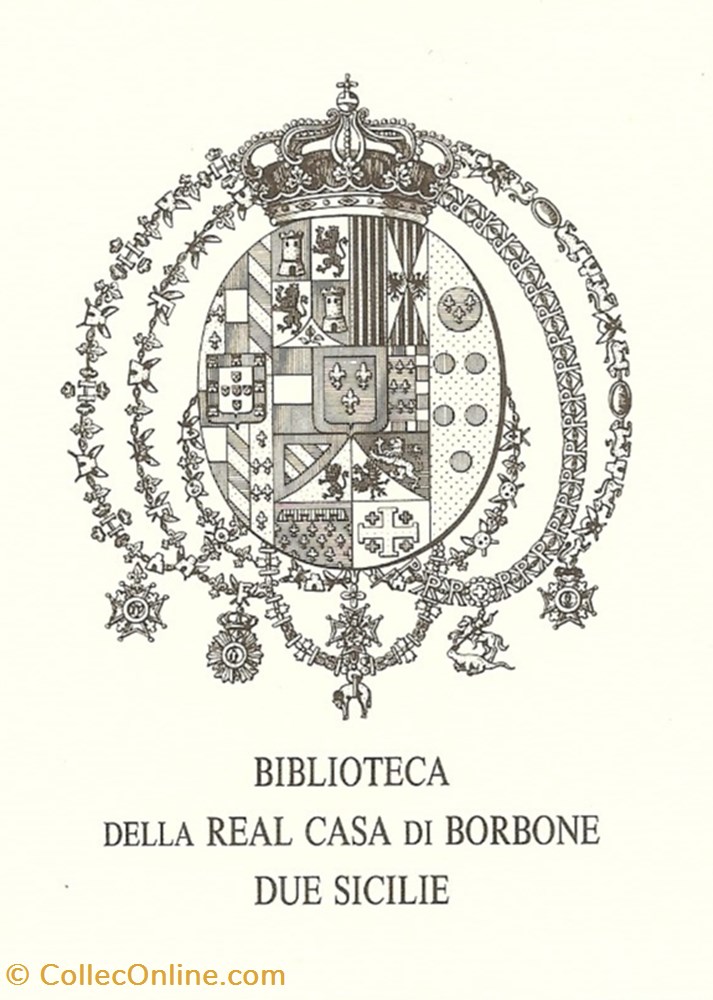 BORBONE DUE-SICILIE vieux papier borbone due sicilie