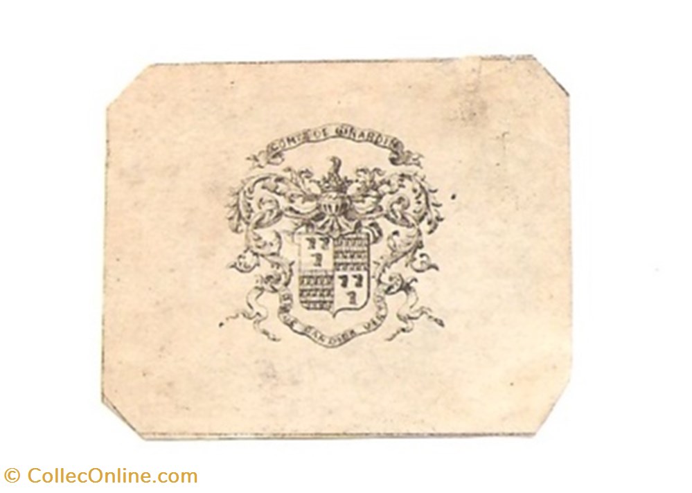 GIRARDIN vieux papiers ex libris girardin