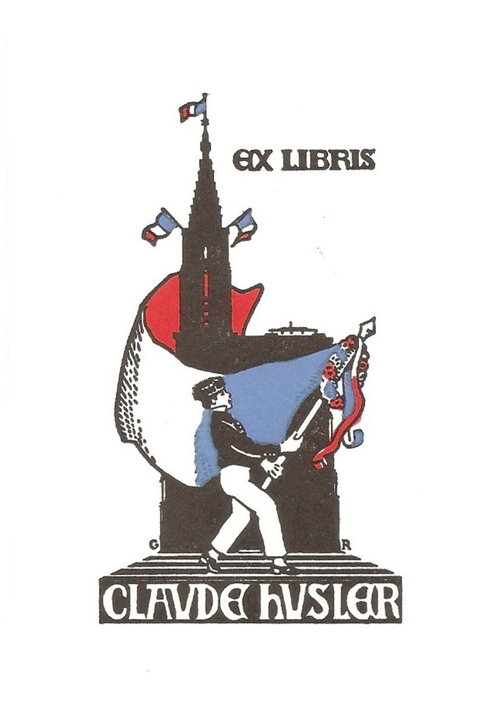documents anciens ex libris husler