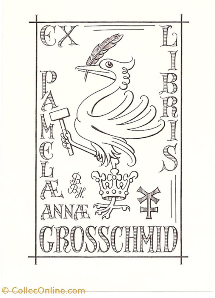 GROSSCHMID vieux papiers ex libris grosschmid