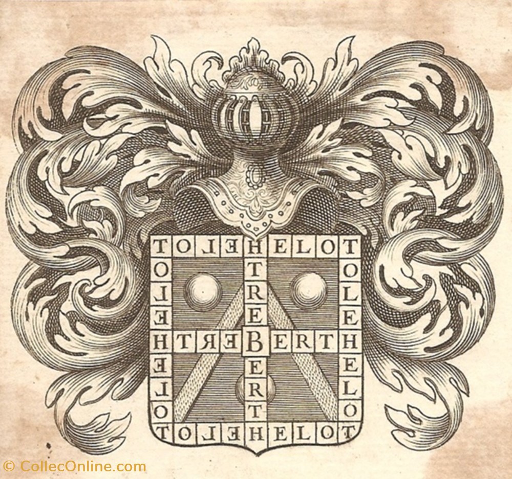 vieux papier ex libri berthelot