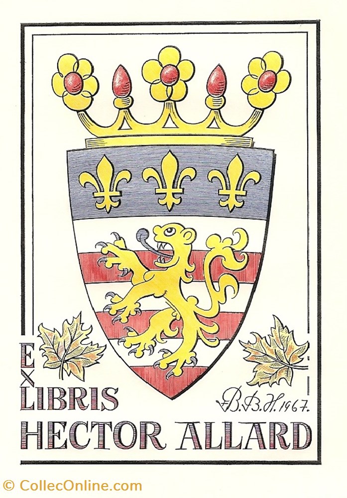 vieux papiers ex libris allard