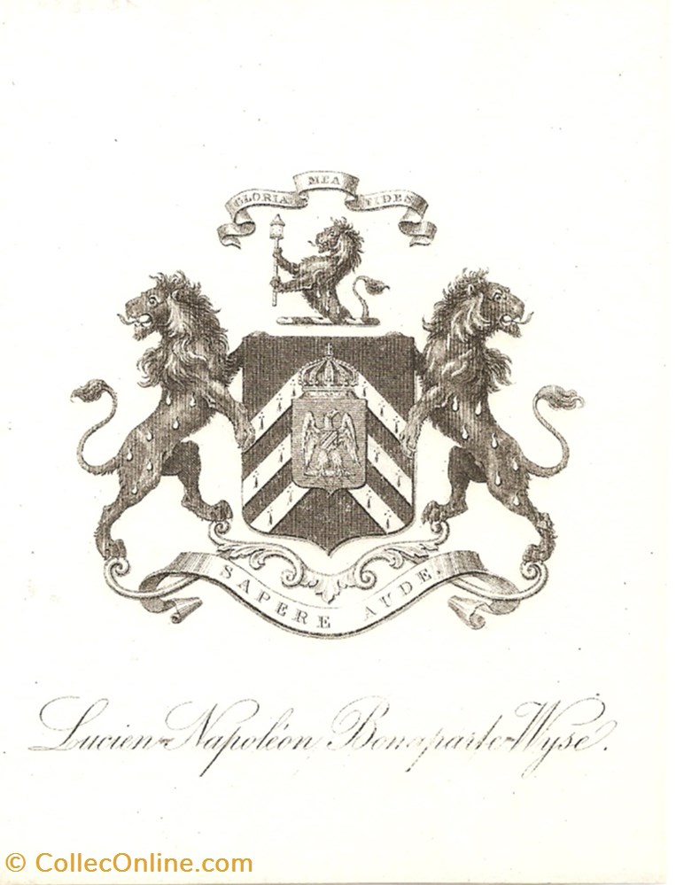vieux papier ex libri bonaparte wyse