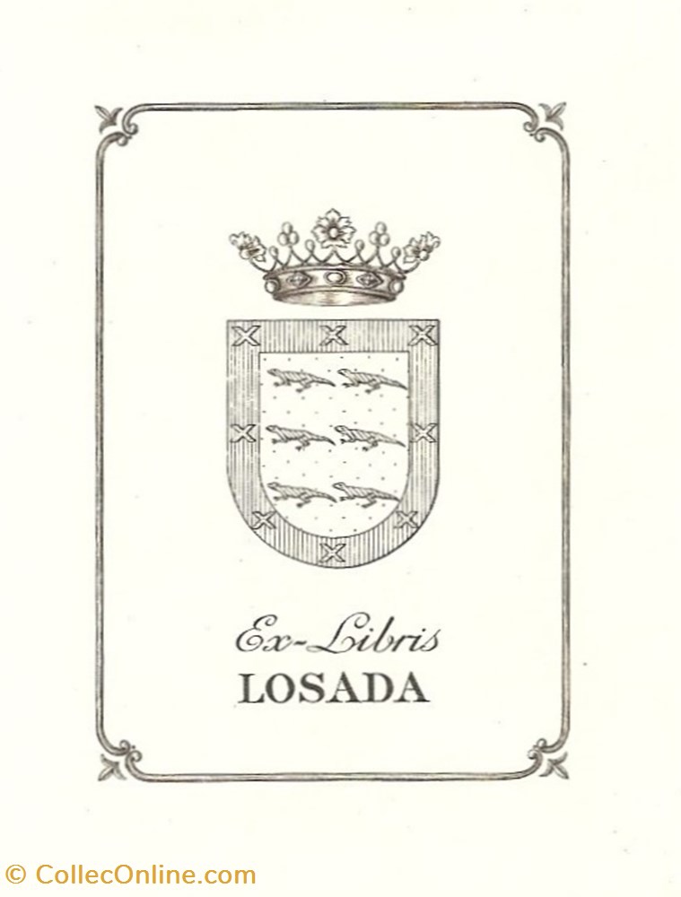 vieux papiers ex libris losada