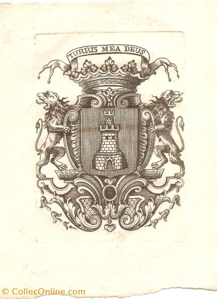 Sans légende (LANGON) vieux papiers ex libris sans legende langon