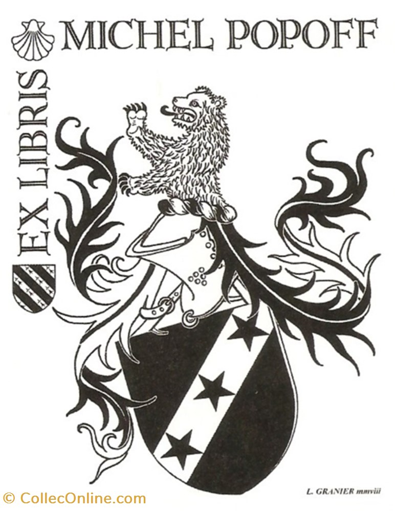 vieux papiers ex libris popoff