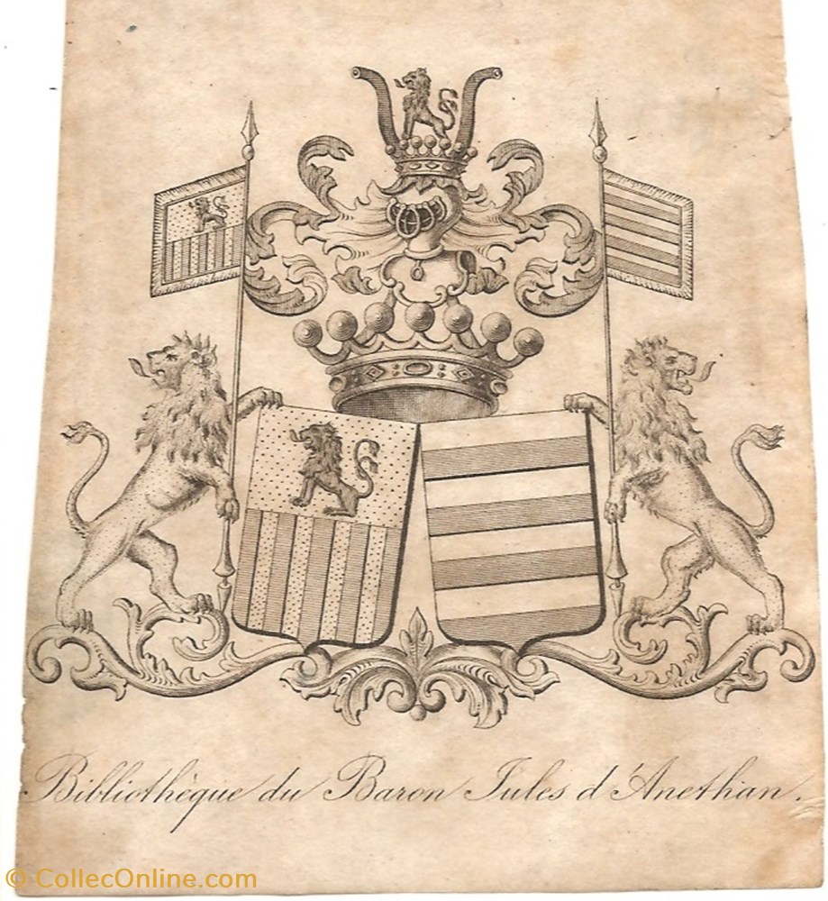 vieux papiers ex libris anethan