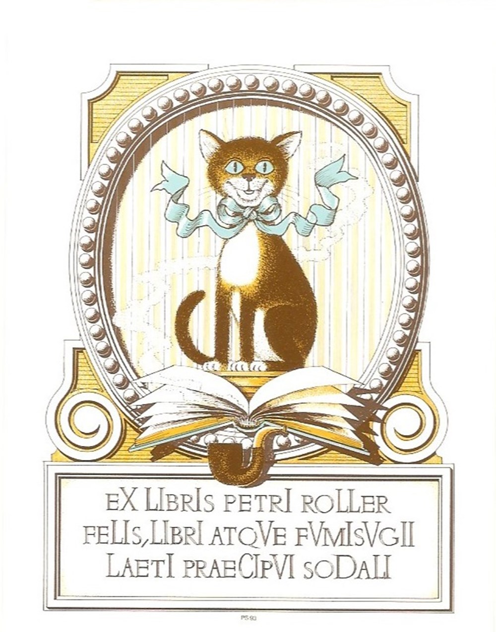 ROLLER documents anciens ex libris roller