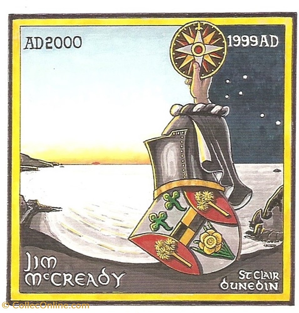 McCREADY vieux papier ex libri mccready