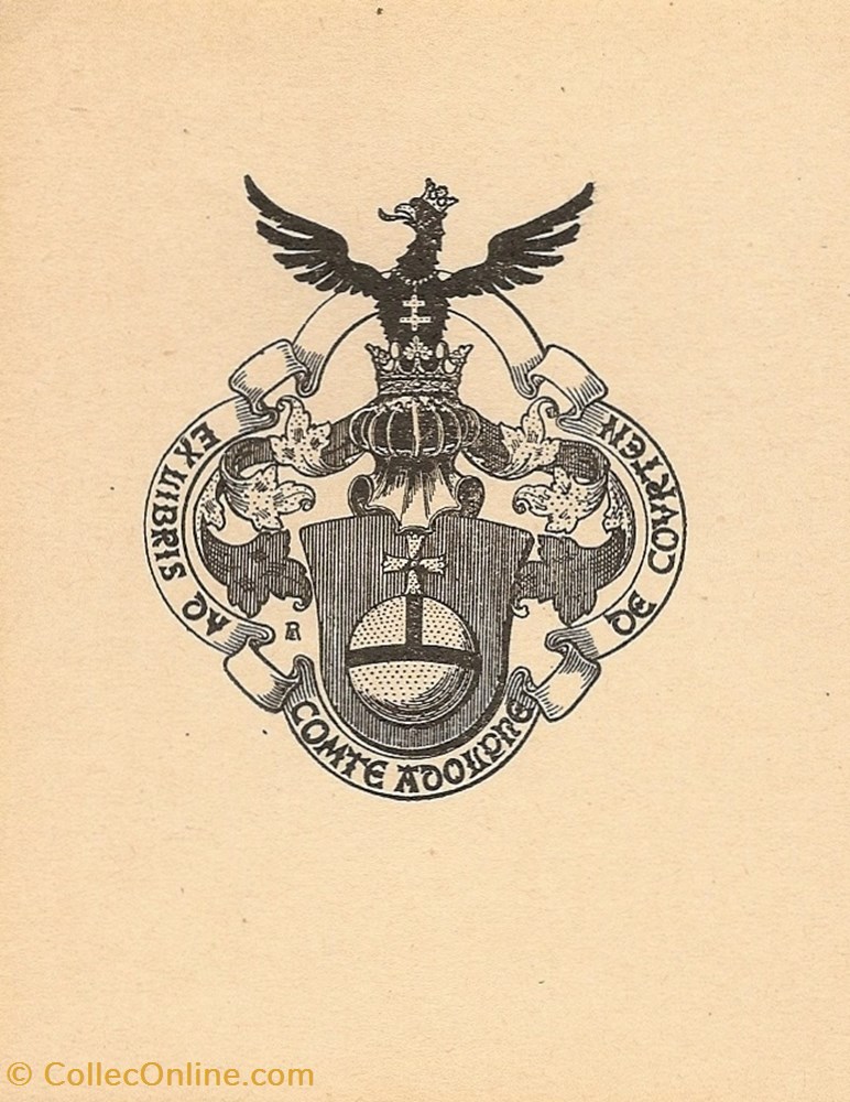 COURTEN vieux papiers ex libris courten