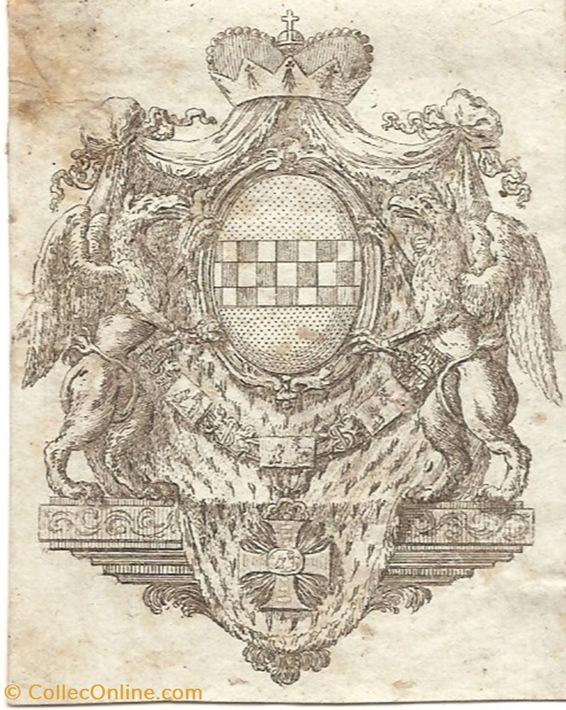 Sans légende (ARENBERG de la MARCK) vieux papiers ex libris sans legende arenberg de la marck