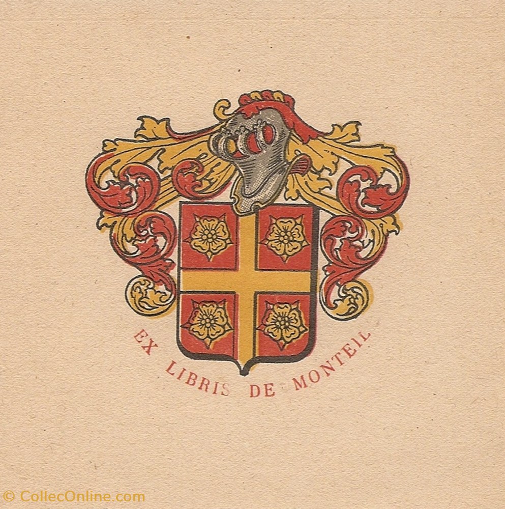 vieux papiers ex libris monteil