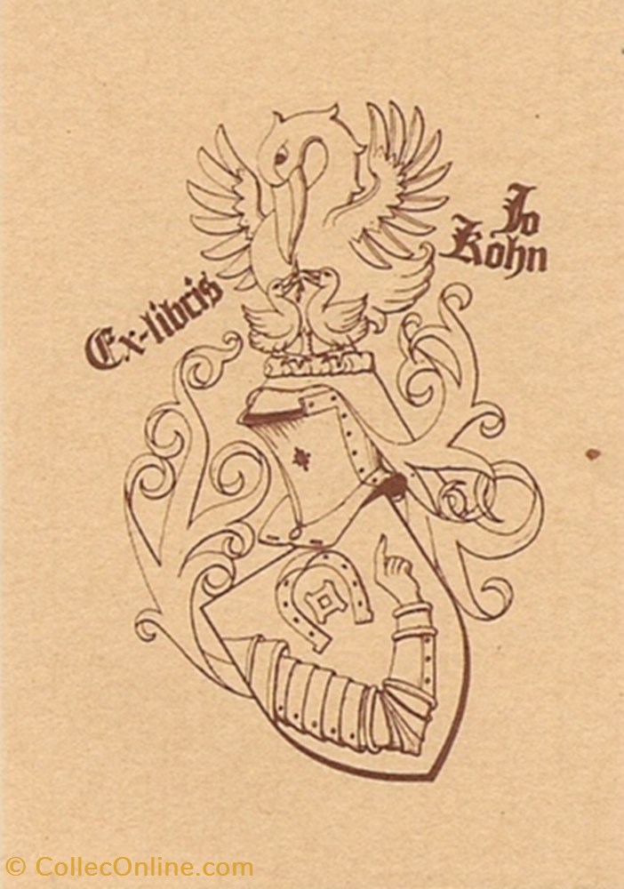 documents anciens ex libris kohn