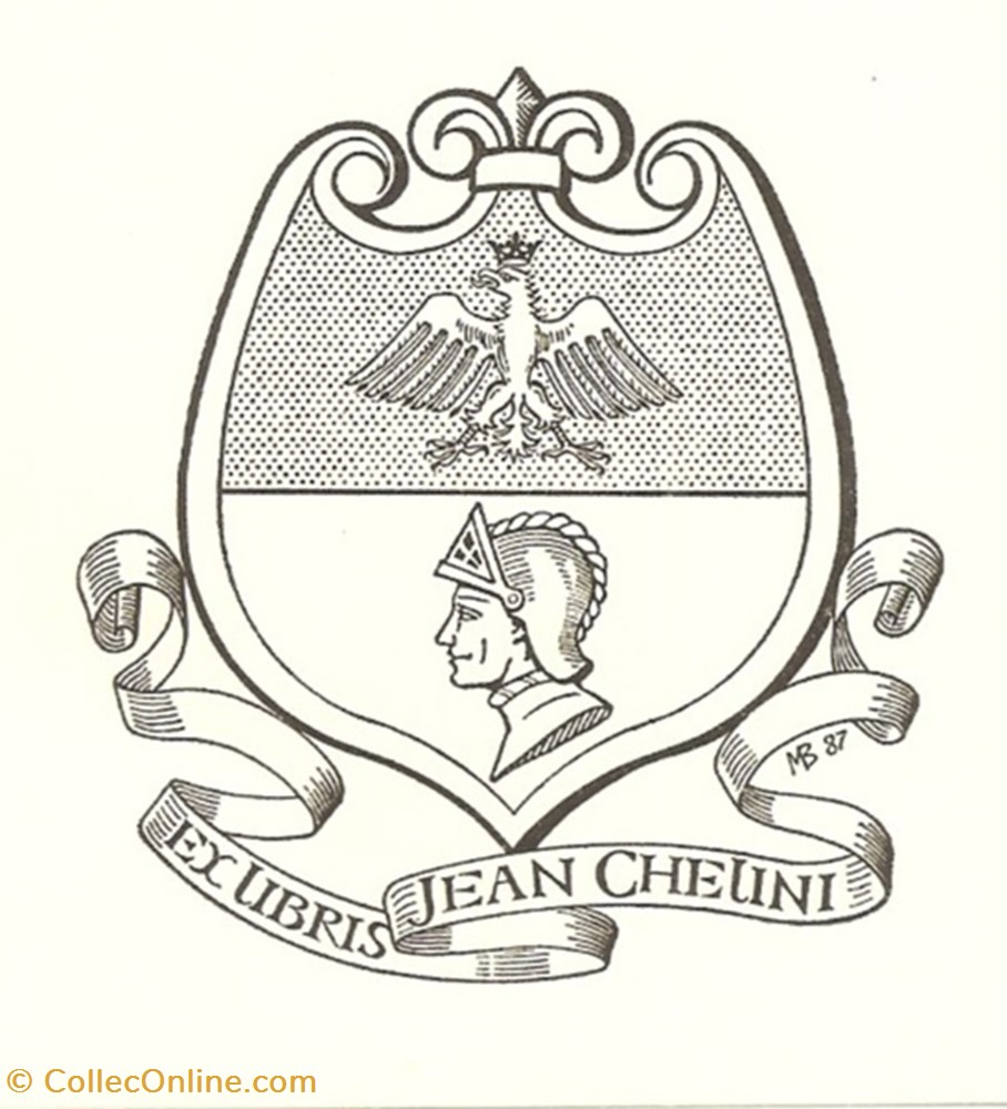 vieux papiers ex libris chelini
