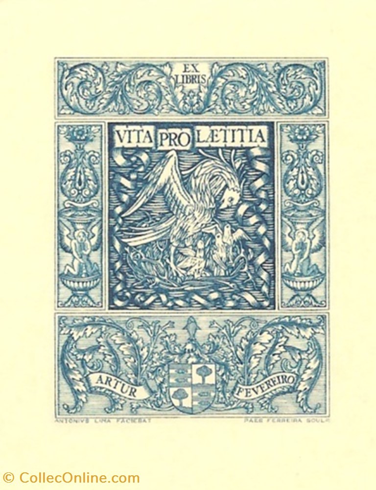 FEVEREIRO vieux papiers ex libris fevereiro