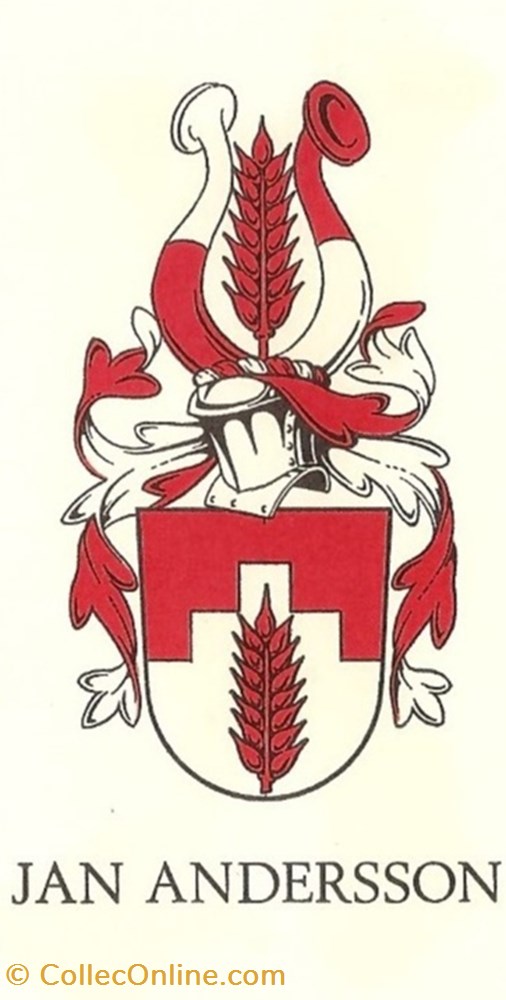 ANDERSON vieux papiers ex libris anderson