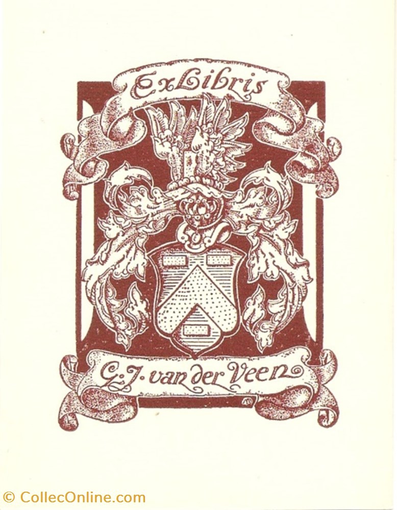 vieux papiers ex libris van der veen