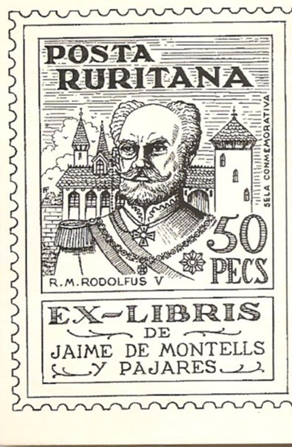MONTELLS documents anciens ex libris montells