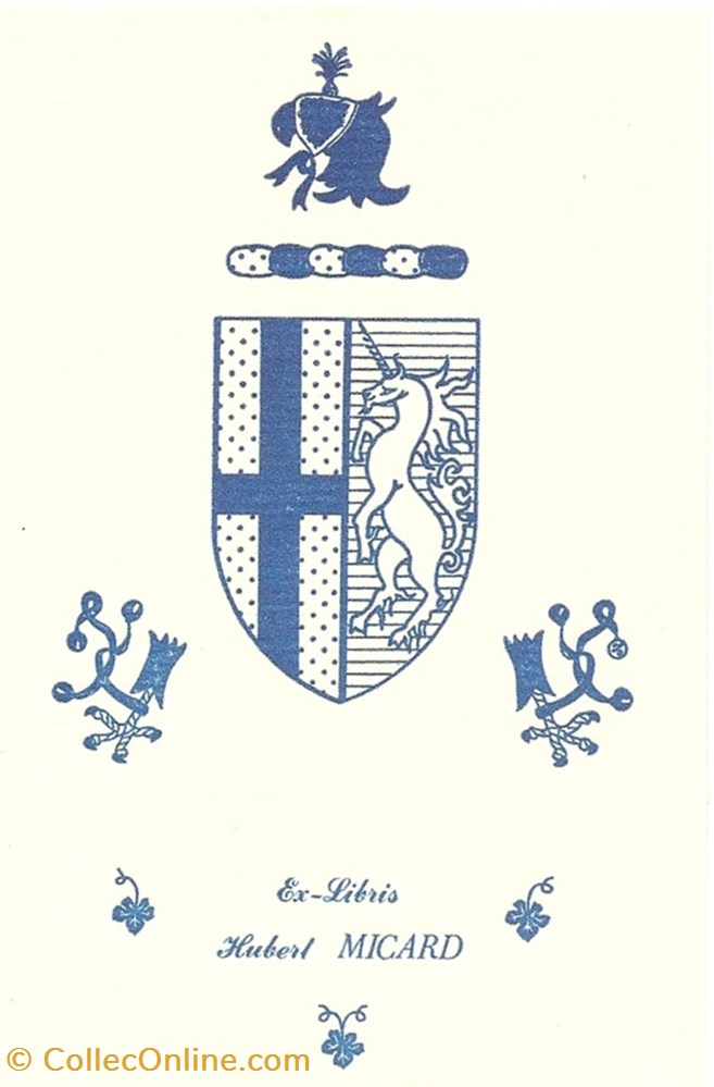 vieux papiers ex libris micard