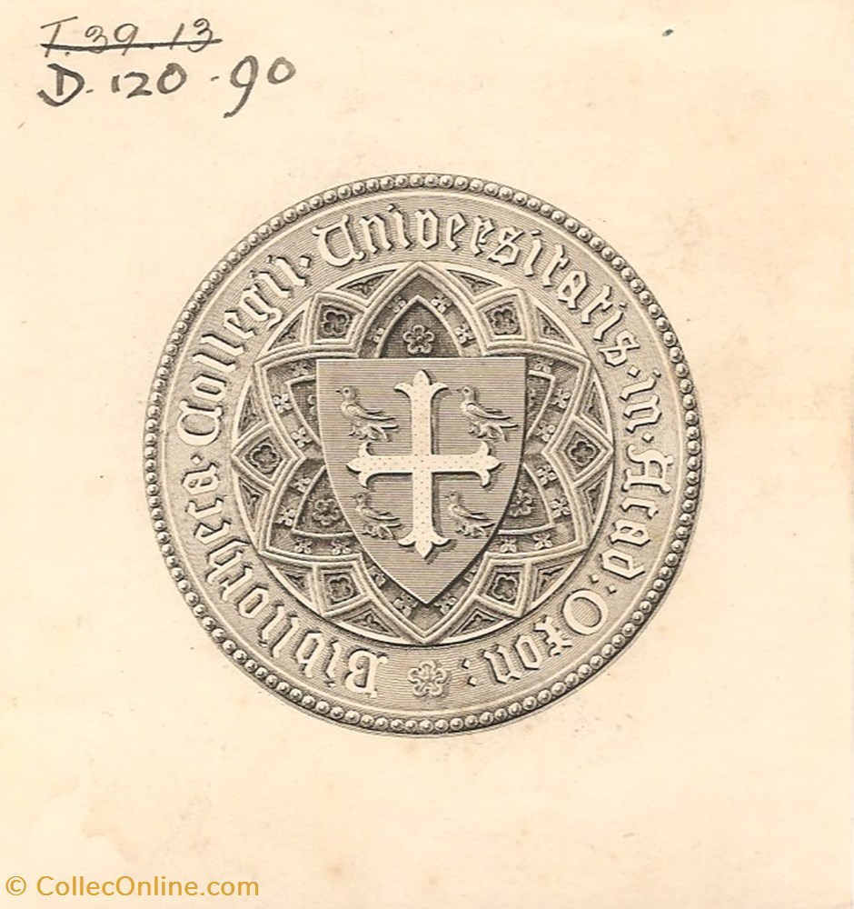 vieux papiers ex libris oxford