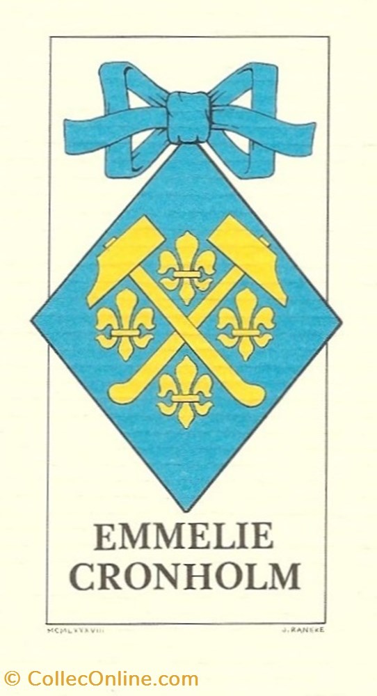 CRONHOLM vieux papiers ex libris cronholm