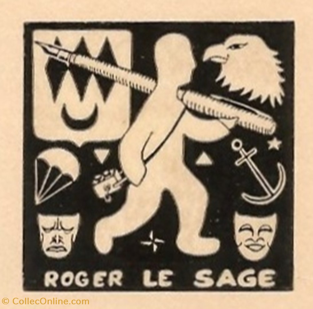 vieux papiers ex libris le sage