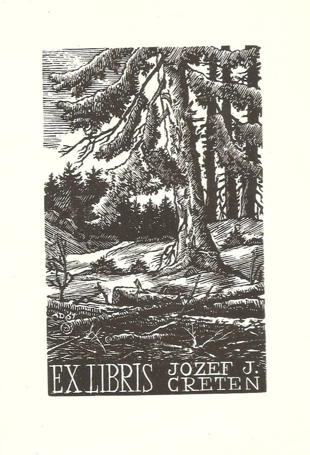 documents anciens ex libris creten