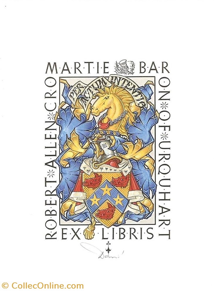 vieux papier ex libri cromartie
