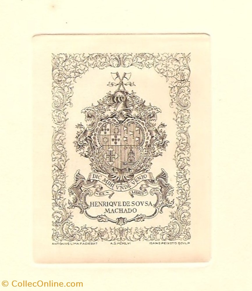 vieux papiers ex libris machado