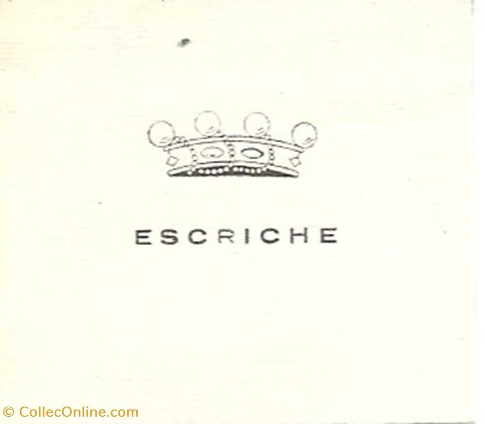 ESCRICHE vieux papiers ex libris escriche