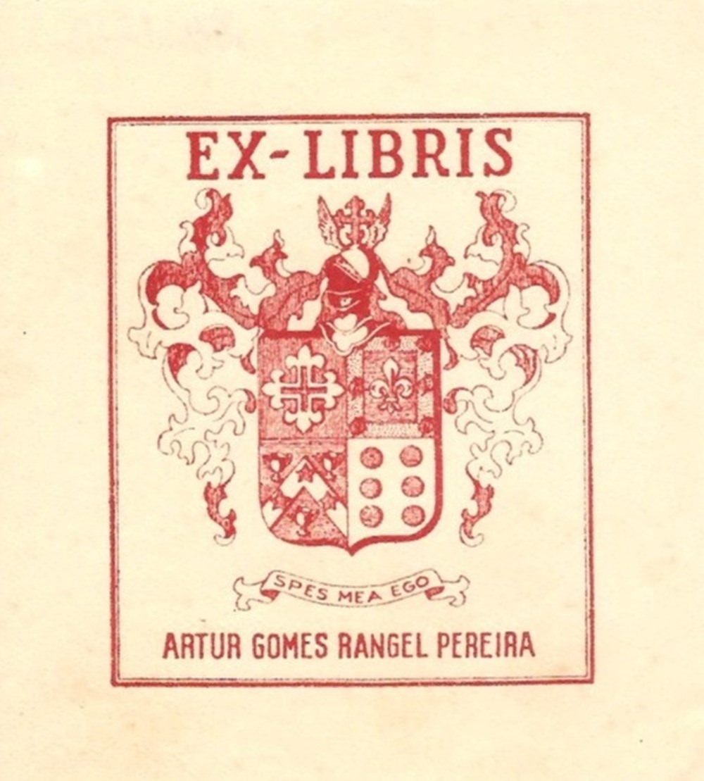 documents anciens ex libris gomes rangel