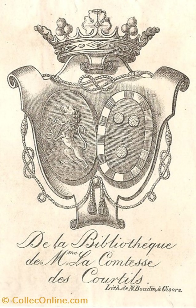 vieux papiers ex libris courtils