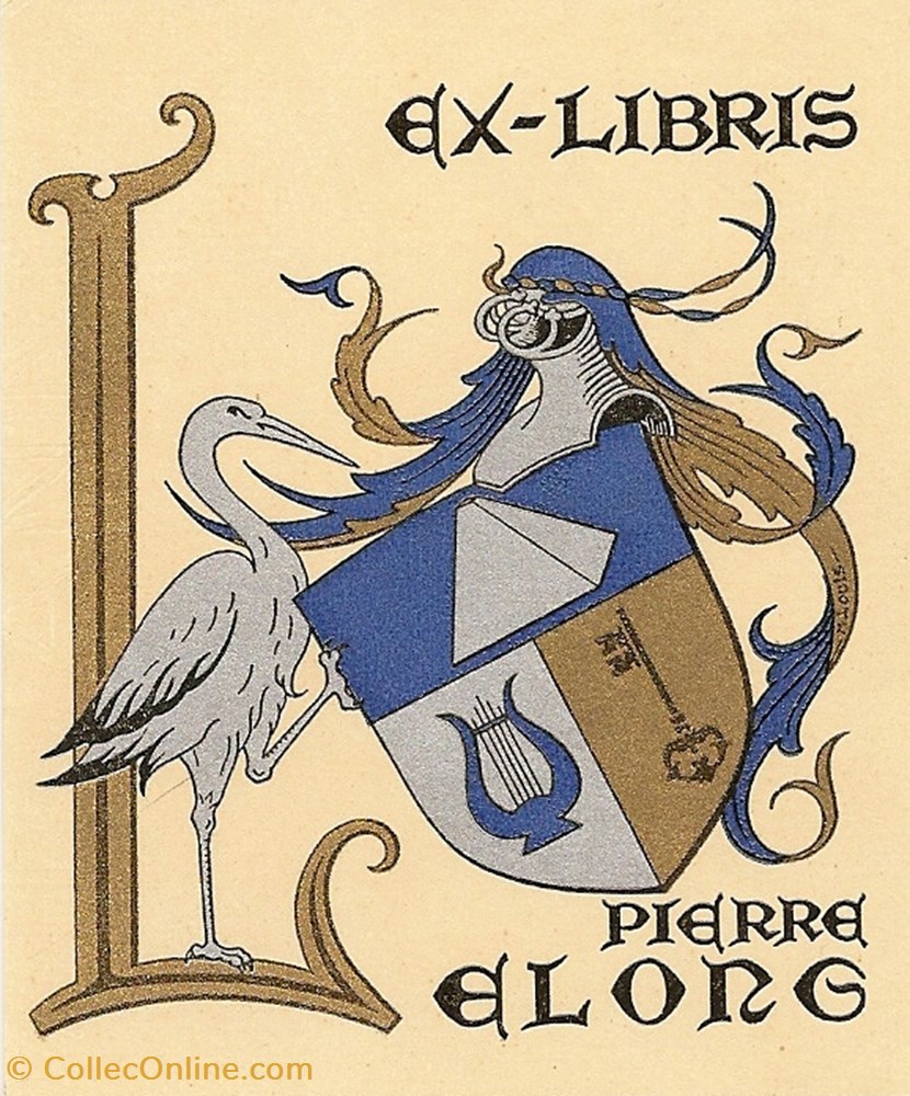 LELONG vieux papier ex libri lelong