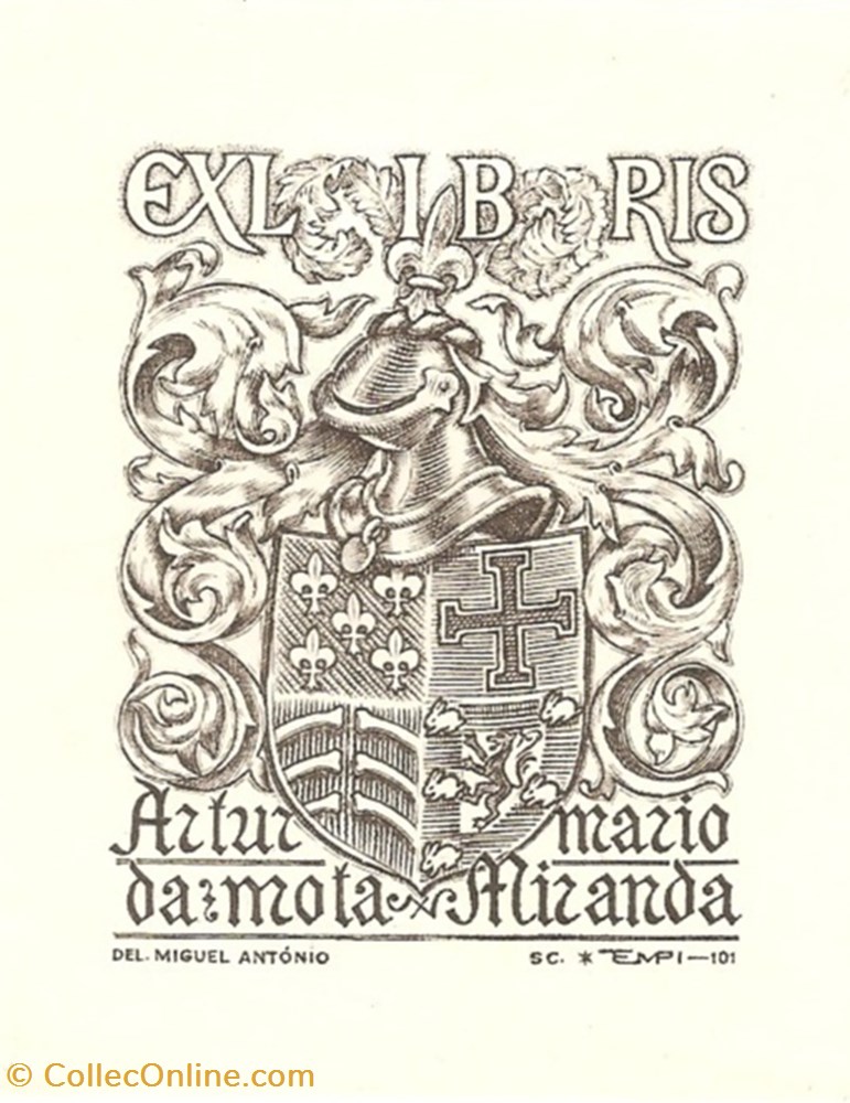 vieux papiers ex libris mota miranda