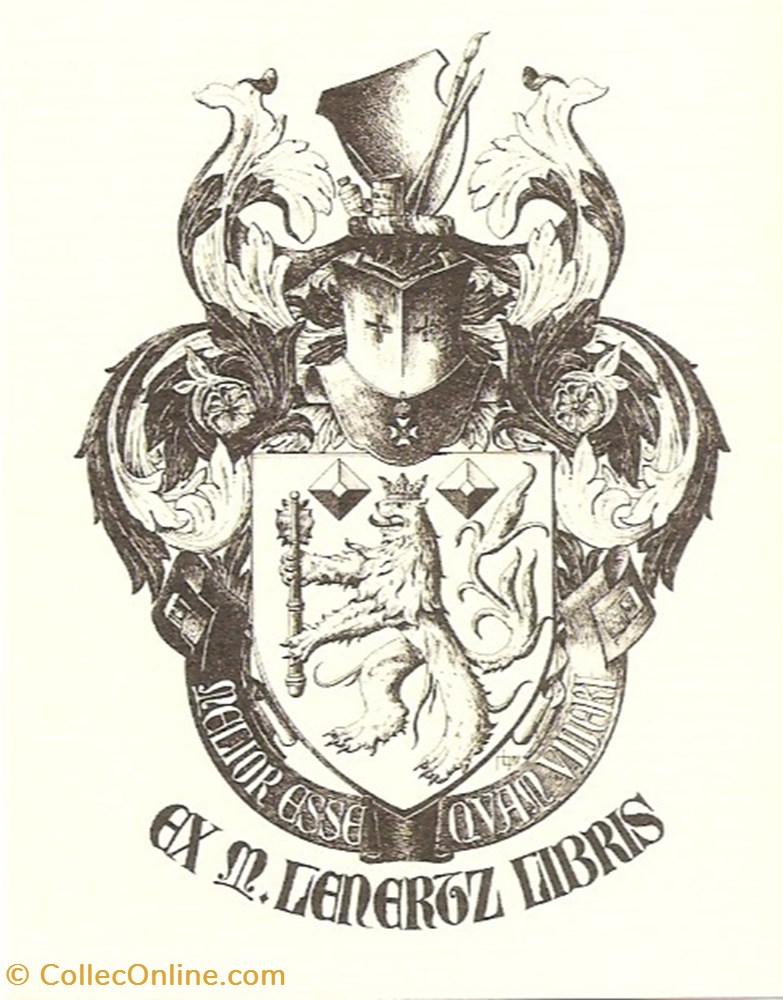 vieux papiers ex libris lenertz