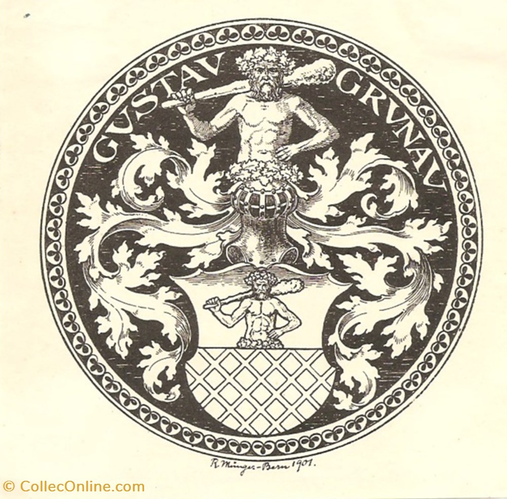 vieux papiers ex libris grunau