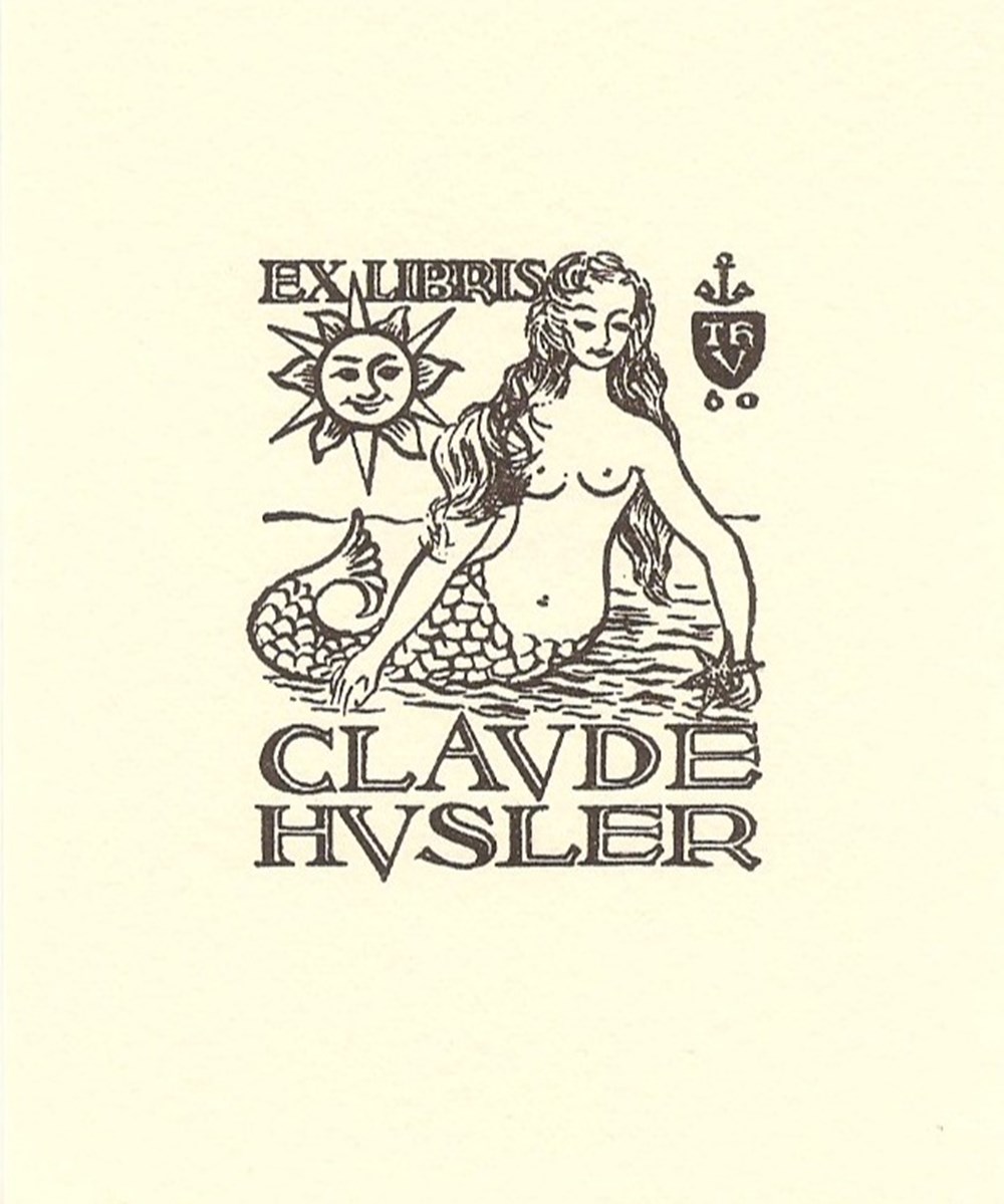 documents anciens ex libris husler