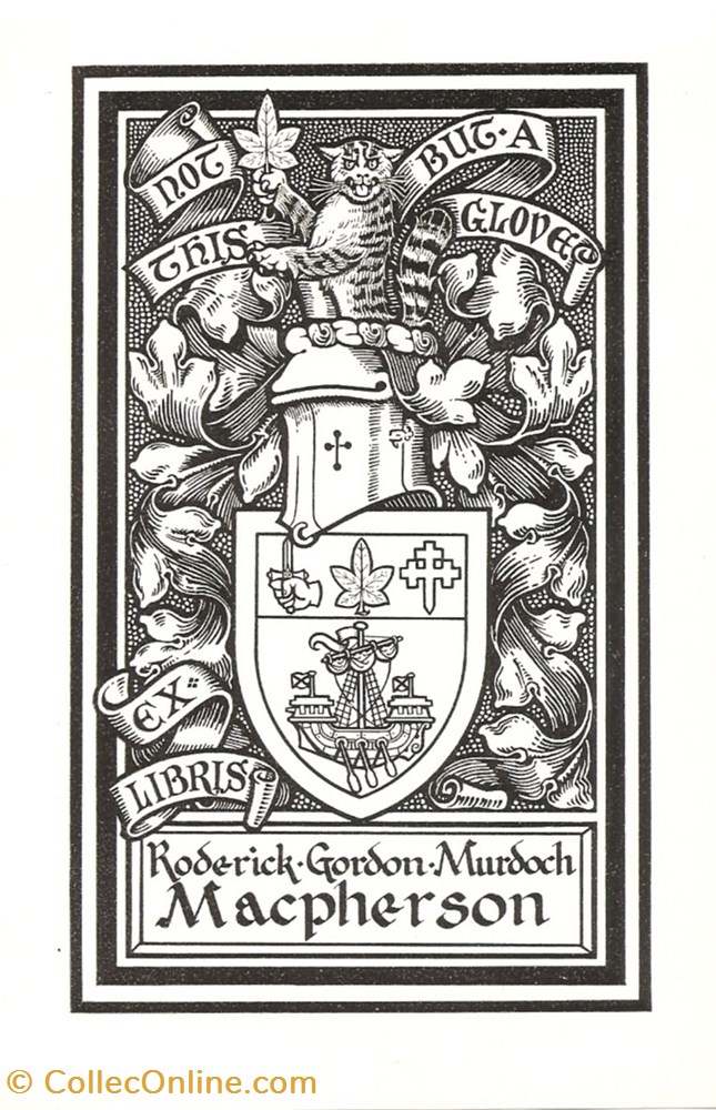 MACPHERSON vieux papiers ex libris macpherson
