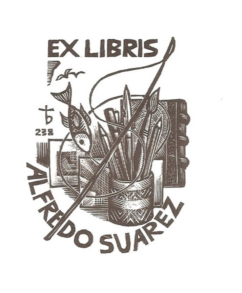 SUAREZ documents anciens ex libris suarez