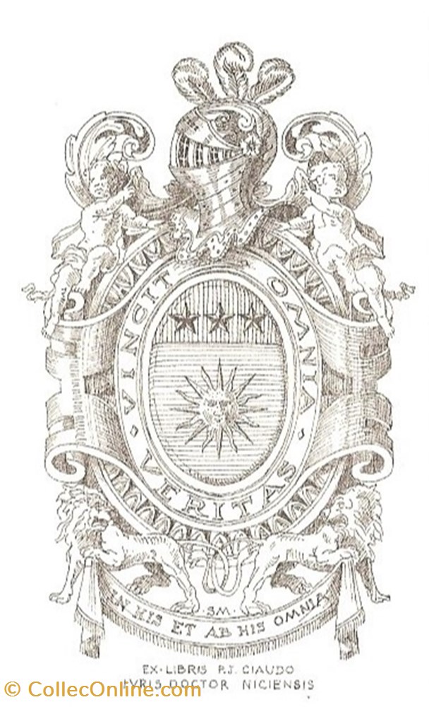 CIAUDO vieux papiers ex libris ciaudo