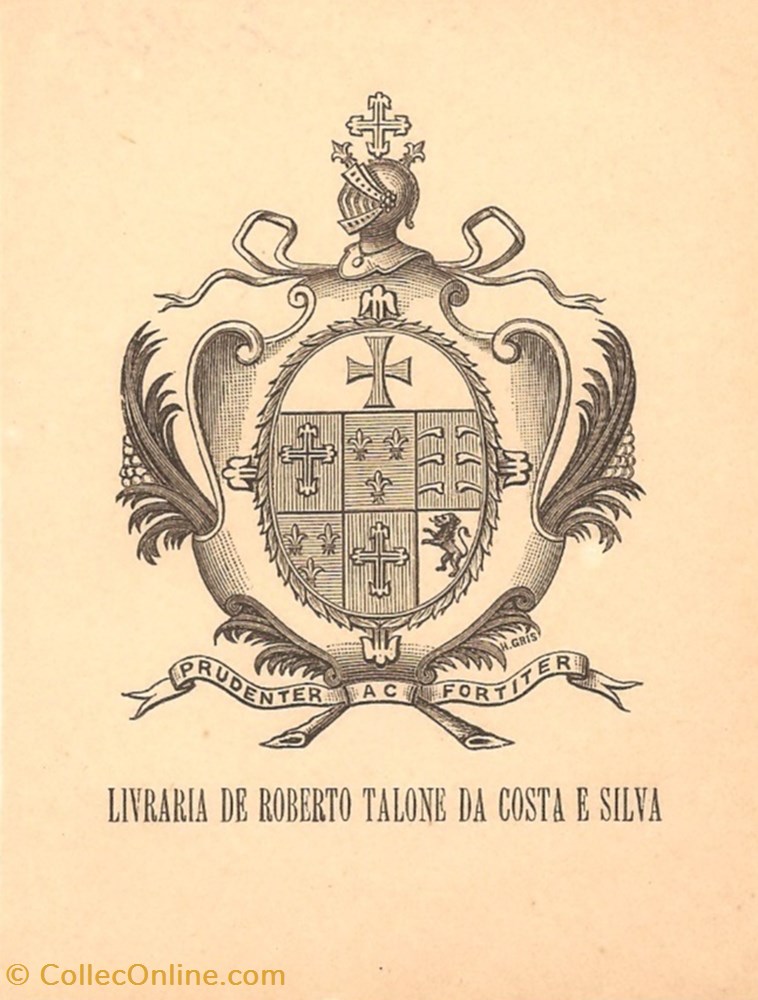 COSTA E SILVA vieux papiers ex libris costa e silva
