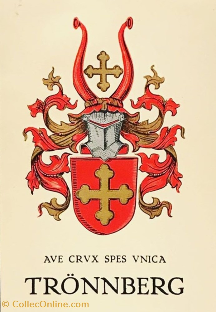 TRÖENNBERG vieux papier ex libri troennberg